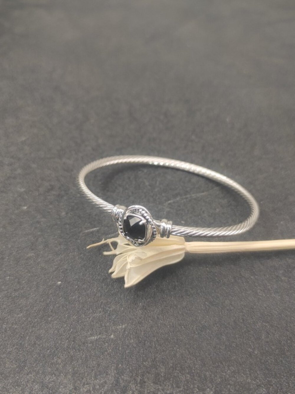 David Yurman 925 Silver Bracelets With Original View 4